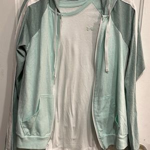 Under Armour ZipUp and Tee Set